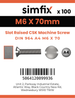 Simfix product label - 964A406070-T