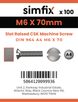 Simfix product label - 964A406070-T