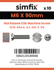 Simfix product label - 964A406090-D