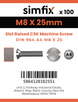Simfix product label - 964A408025-T