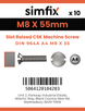 Simfix product label - 964A408055-D