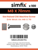 Simfix product label - 964A408070-T