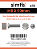 Simfix product label - 964A408090-D