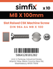 Simfix product label - 964A408100-D