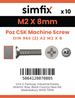 Simfix product label - 965A202008Z-D