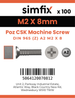Simfix product label - 965A202008Z-T