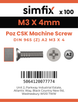 Simfix product label - 965A203004Z-T