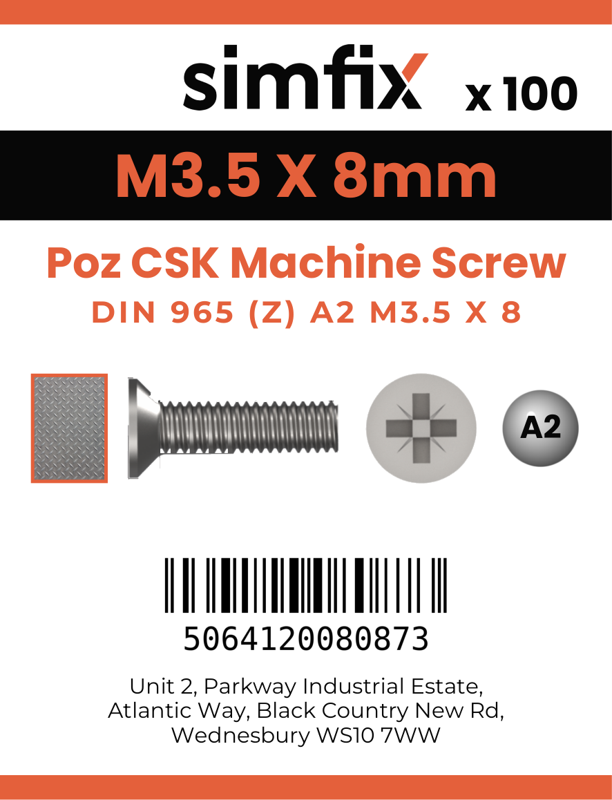 Simfix product label - 965A2035008Z-T