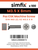 Simfix product label - 965A2035008Z-T