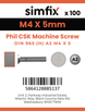 Simfix product label - 965A204005-T