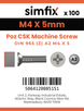 Simfix product label - 965A204005Z-T
