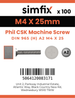 Simfix product label - 965A204025-T