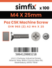 Simfix product label - 965A204025Z-T