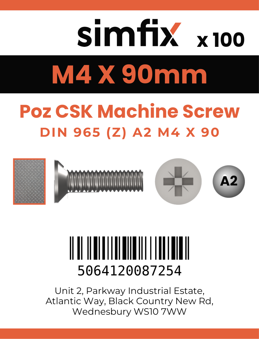 Simfix product label - 965A204090Z-T