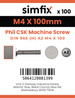 Simfix product label - 965A204100-T