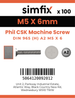 Simfix product label - 965A205006-T