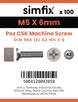 Simfix product label - 965A205006Z-T