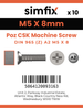 Simfix product label - 965A205008Z-D