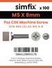 Simfix product label - 965A205008Z-T