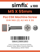 Simfix product label - 965A205055Z-T