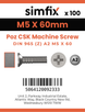 Simfix product label - 965A205060Z-T
