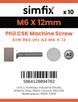 Simfix product label - 965A206012-D