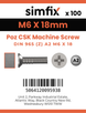 Simfix product label - 965A206018Z-T