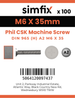 Simfix product label - 965A206035-T