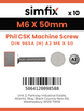 Simfix product label - 965A206050-D