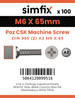 Simfix product label - 965A206065Z-T