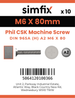 Simfix product label - 965A206080-D