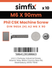 Simfix product label - 965A206090-D