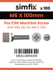 Simfix product label - 965A206100Z-T