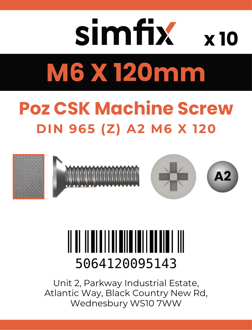 Simfix product label - 965A206120Z-D