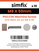 Simfix product label - 965A208050-D