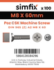 Simfix product label - 965A208060Z-T
