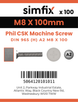 Simfix product label - 965A208100-T