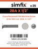 Simfix product label - 965A22BA013Z-D