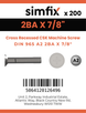 Simfix product label - 965A22BA022Z-T