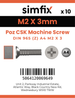 Simfix product label - 965A402003Z-D