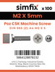 Simfix product label - 965A402005Z-T