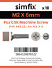 Simfix product label - 965A402006Z-D