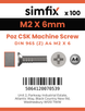 Simfix product label - 965A402006Z-T