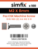 Simfix product label - 965A402008Z-T