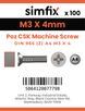 Simfix product label - 965A403004Z-T
