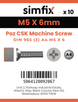 Simfix product label - 965A405006Z-D
