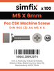 Simfix product label - 965A405006Z-T