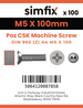 Simfix product label - 965A405100Z-T