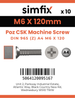 Simfix product label - 965A406120Z-D