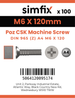 Simfix product label - 965A406120Z-T